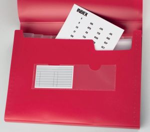 Beautone voorordner, A4, 13 vakken, rood