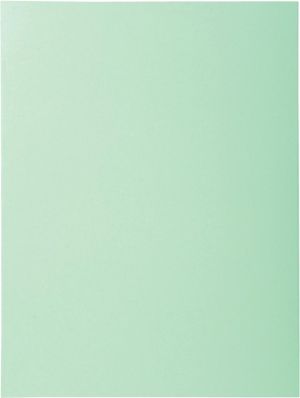 Exacompta dossiermap Super 180, voor ft A4, pak van 100 stuks, zachtgroen