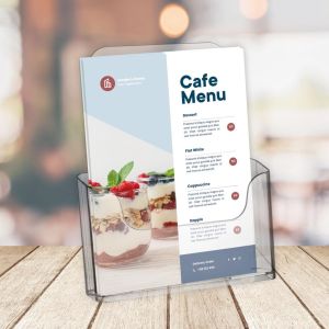 Europel folderhouder, ft A4, voor tafel en wand