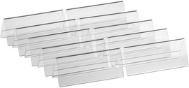 Europel porte-nom chevalet de table ft 40 x 105 mm, paquet de 10 pi&egrave;ces