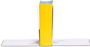 MAUL boekensteun metaal 14X8.5x14cm set 2 wit