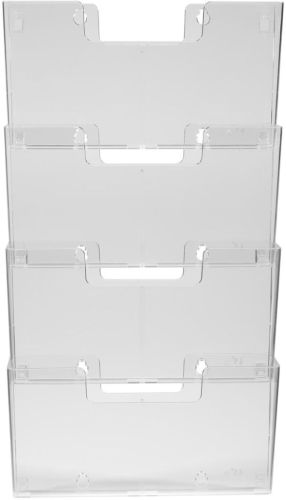 Europel wandfolderhouder, 4 x ft A4, landscape