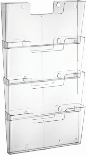 Europel wandfolderhouder, 4 x ft A4, landscape
