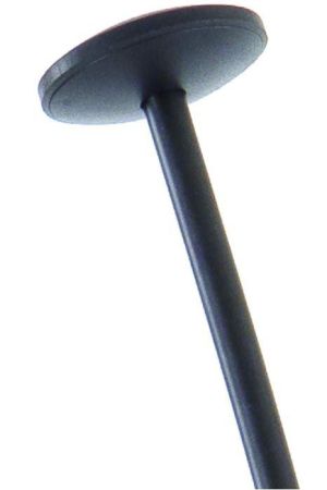 Kapstok met parapluhouder, 5 haken, zwart