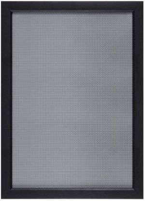 Europel clicklijst, lijst 25mm A3, mat zwart posterframe