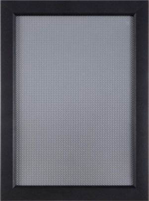 Europel clicklijst, lijst 25mm A4, mat zwart posterframe