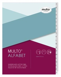 Multo tabbladen voor ft A4, uit PP, set A-Z