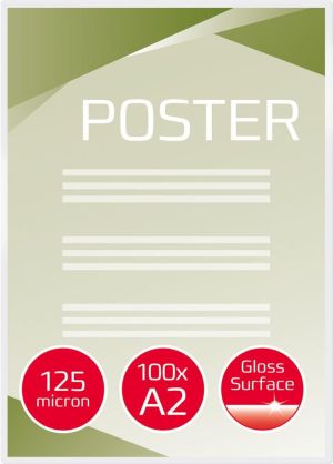 GBC Document lamineerhoes ft A2, 250 micron (2 x 125 micron), pak van 50 stuks