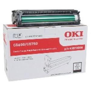 Oki drum 43870008 voor OKI C5650, zwart,