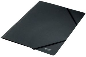 Leitz Recycle elastomap zonder kleppen, uit karton, ft A4, zwart