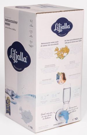 Lifjalla water, bag-in-box van 10 liter