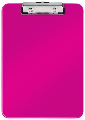 Leitz klemplaat WOW roze Polystyrol