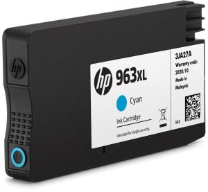 HP inktcartridge 963XL, 1.600 pagina's, OEM 3JA27AE, cyaan