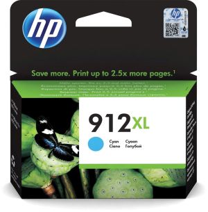HP912XL inktpatroon cyan (3YL81AE)voor O