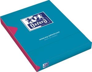 OXFORD Quick'in showtas, A4, uit glasheldere PP, 11-gaatsperforatie, 70 micron, doos van 100 stuks