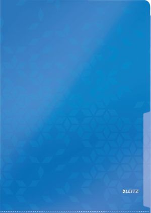 Leitz WOW pochette coin A4, en PP, couleur assorties