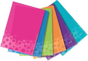 Leitz WOW pochette coin A4, en PP,couleu