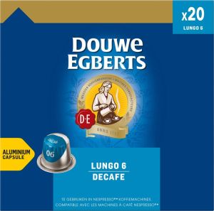 Douwe Egberts Lungo Decaf koffiecapsules