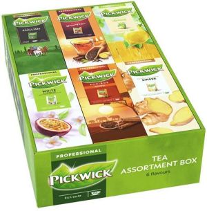 Pickwick thee, combipack 6 smaken, pak van 150 stuks