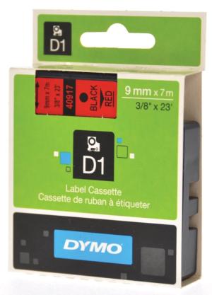 Dymo cassettes de ruban D1 ft 9 mmx 7 m,