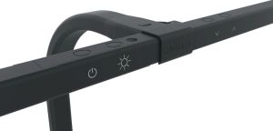 Unilux bureaulamp Strata, LED, zwart