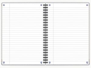 Oxford Boho Chic cahier spiral&eacute;, ft A5, 120 pages, lign&eacute;, couleurs assorties