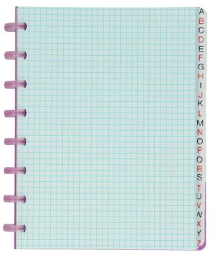 Atoma repertorium, ft A5, transparant, geruit 5mm