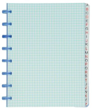 Atoma repertorium, ft A5, transparant, geruit 5mm