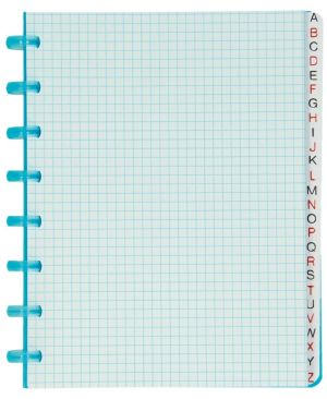 Atoma repertorium, ft A5, transparant, geruit 5mm