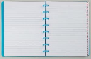 Atoma repertorium, ft A5, transparant, gelijnd