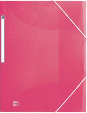 Oxford Urban farde &agrave; rabats, pour ft A4, couleurs transparentes assorties