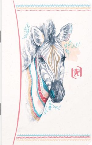 Oxford Boho Spirit notitieboekje, ft 9 x 14 cm, 60 bladzijden, gelijnd, geassorteerde kleuren