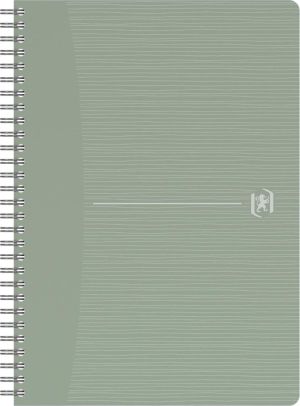 Oxford My Rec'up spiraalschrift, ft A5, 180 bladzijden, geruit 5 mm, geassorteerde kleuren