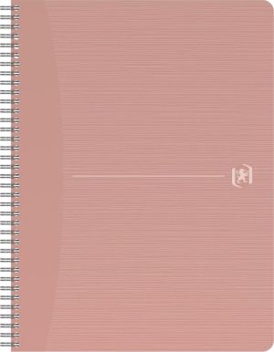 Oxford My Rec'up spiraalschrift, ft A4, 100 bladzijden, geruit 5 mm, geassorteerde kleuren