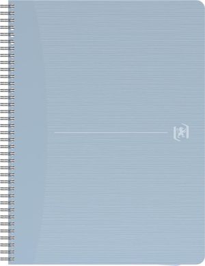 Oxford My Rec'up spiraalschrift, ft A4, 100 bladzijden, geruit 5 mm, geassorteerde kleuren