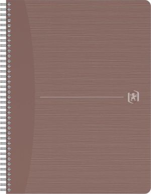 Oxford My Rec'up spiraalschrift, ft A4, 100 bladzijden, geruit 5 mm, geassorteerde kleuren