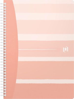 Oxford Iconics spiraalschrift, ft B5, 120 bladzijden, geruit 5 mm, geassorteerde kleuren