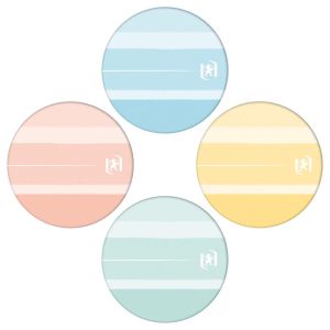 Oxford Iconics spiraalschrift, ft B5, 120 bladzijden, geruit 5 mm, geassorteerde kleuren