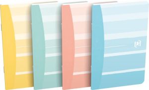 Oxford Iconics notitieboekje, ft 9 x 14 cm, 60 bladzijden, gelijnd, geassorteerde kleuren