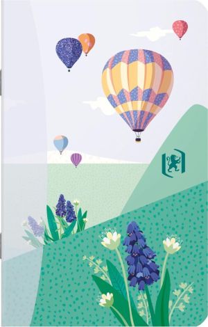 Oxford Horizons notitieboekje, ft 9 x 14 cm, 60 bladzijden, gelijnd, geassorteerde kleuren