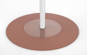 Unilux kapstok Aurora, wit/rood