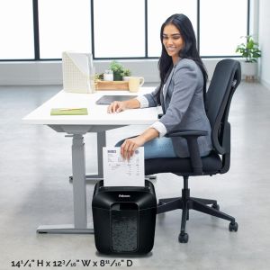 Fellowes Powershred papiervernietiger LX25, zwart