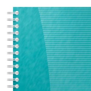 Oxford Office Essentials taskmanager, 230 bladzijden, ft 14,1 x 24,6 cm, aqua