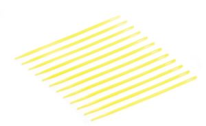 Graine Cr&eacute;ative plastic naalden, 75 mm, diameter 1,8 mm, 12 stuks