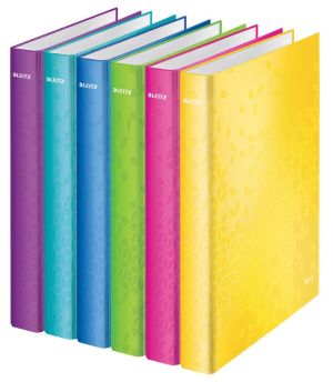 Leitz WOW ringmap 2 ringen, geassorteerde kleuren