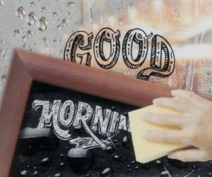 Securit reiningsspray voor krijt- en glasborden, flacon van 500 ml