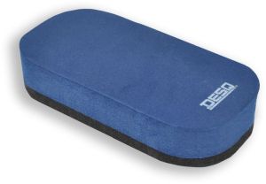 Desq magnetische whiteboardwisser + navulling, blauw