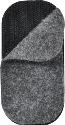 Desq magnetische whiteboardwisser + navulling, blauw