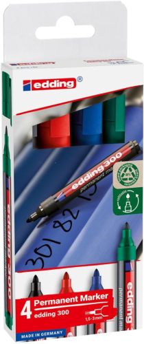 Edding permanent marker 300, geassorteer
