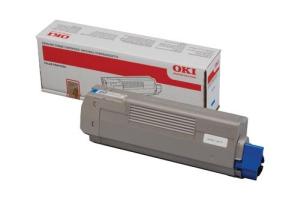 Oki toner 44315307 voor C610, cyan,8.000